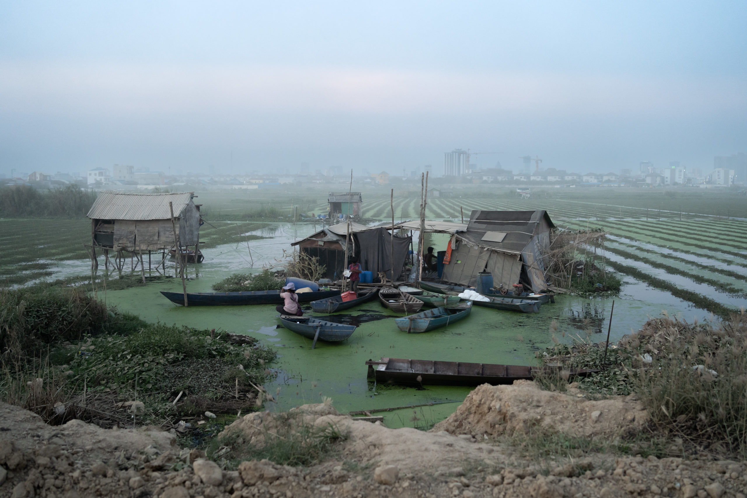 An uncertain future awaits those living around Phnom Penh's lakes