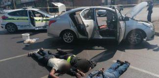 5 Armed robbery suspects arrested, Kempton Park. Photo: SAPS