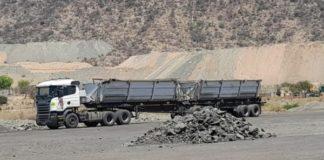Illegal mining: Chrome stockpiles worth over R600k recovered, Mecklenburg. Photo: SAPS