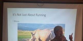 Renishaw Hills connects with rhino conservationist for compelling talk