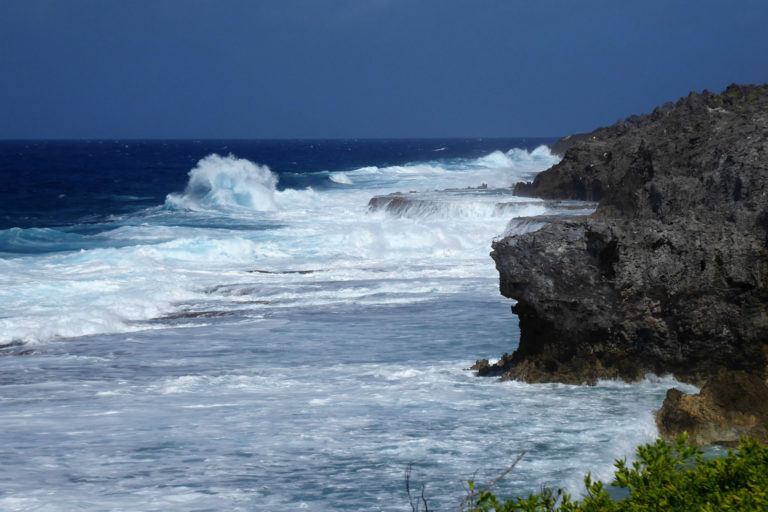Anapala, the southern coast of Niue.