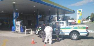 Welkom filling station robbed, police officer shot and robbed of firearm. Photo: SAPS