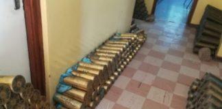Suspect arrested with 806 MK1 and MK6 cartridges, Philipstown. Photo: SAPS