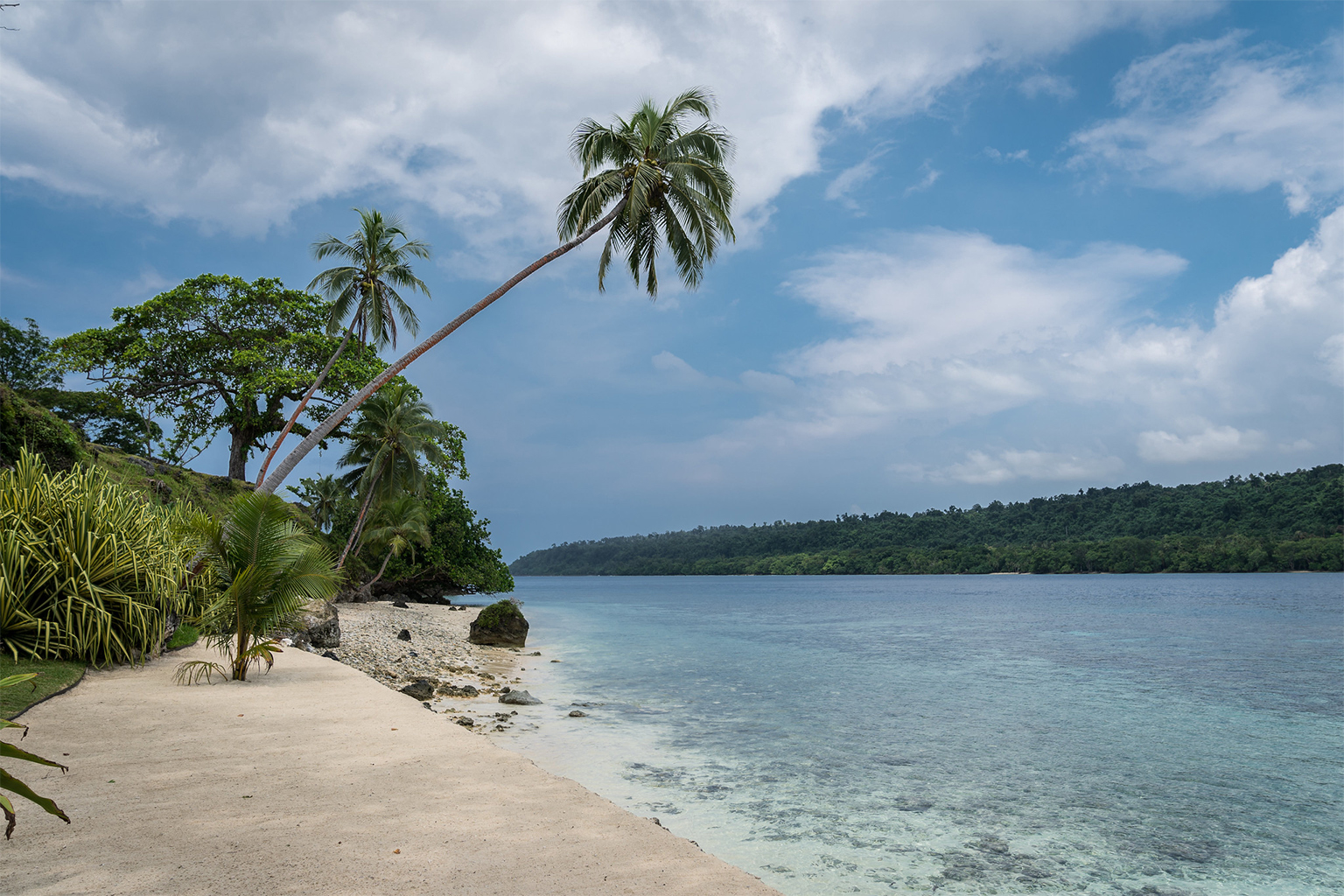 A beach in Vanuatu.