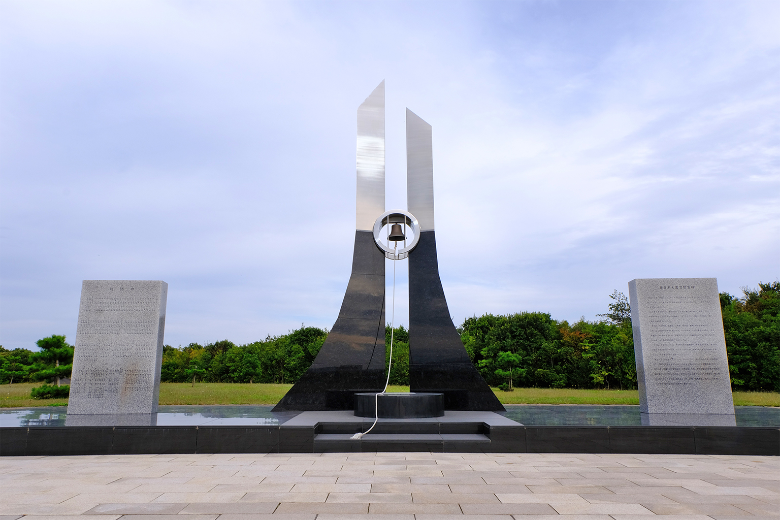 A monument for victims of the 2011 tsunami.
