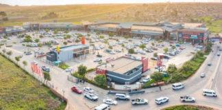 KG Mall aerial view situtated in the Kwa Guqa township in Emalahleni