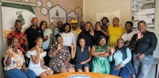 Some of the business owners in the Impala Rustenburg ESD programme new intake