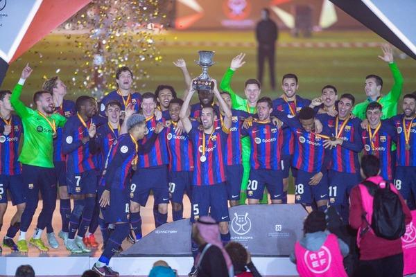 Barcelona crowned Spanish Super Cup champions in Riyadh