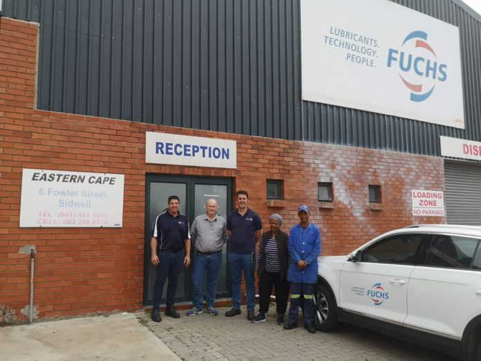 FUCHS supports automotive OEMs in the Eastern Cape