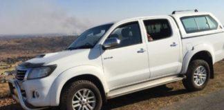 2 Arrested in Vaalbank with bakkie stolen during house robbery. Photo: SAPS