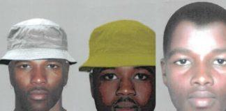 Potchefstroom robbery, 3 persons of interest sought. Photo: SAPS