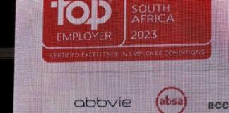 Makosi recognised as a Top Employer in 2023 in South Africa