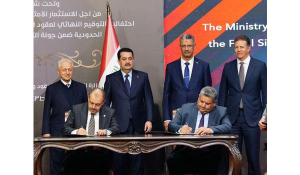 Crescent Petroleum signs three contracts to develop oil and gas fields in Diyala and Basra