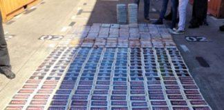 R171 million worth of cocaine seized at Durban Harbour. Photo: SAPS