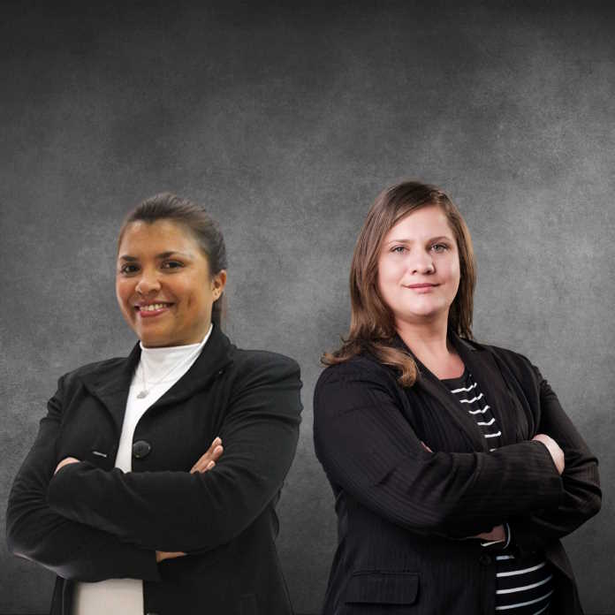 Kim-Lee de Vries Director of Operations and Michellé Steyn Sales and Marketing Director