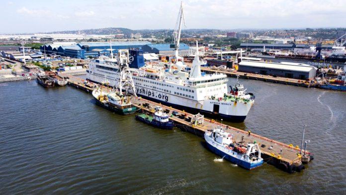 Hospital Ship Africa Mercy® to Dock at Dormac in Durban, South Africa for Repairs and Maintenance to extend service life