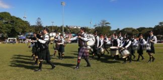 60th Highland Gathering celebrations in Amanzimtoti