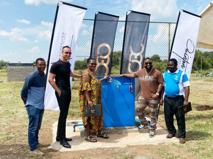 The QVDB Foundation and Cassper Nyovest give students access to clean drinking water