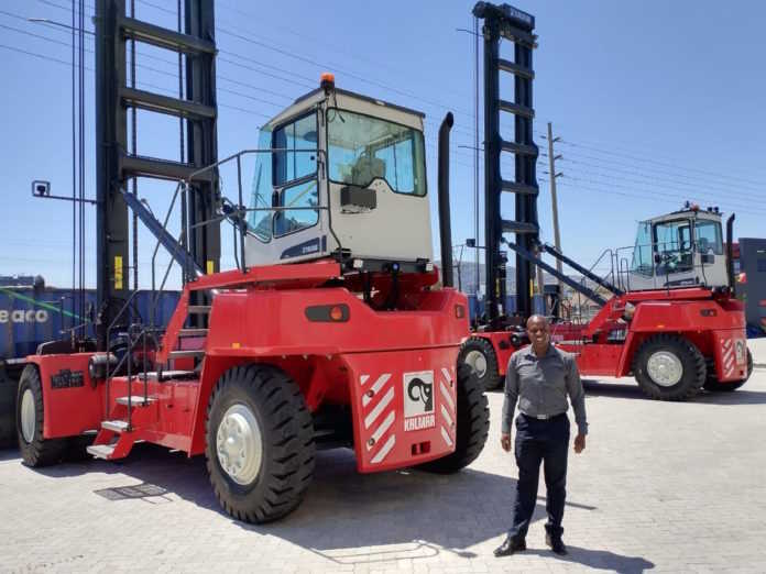 Shumani hands over two Kalmar ECHs to United Container Depot