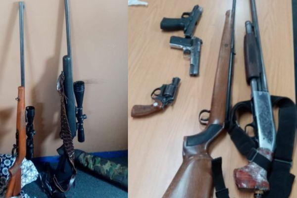 10 Dangerous criminals arrested, 7 firearms recovered, Middelburg