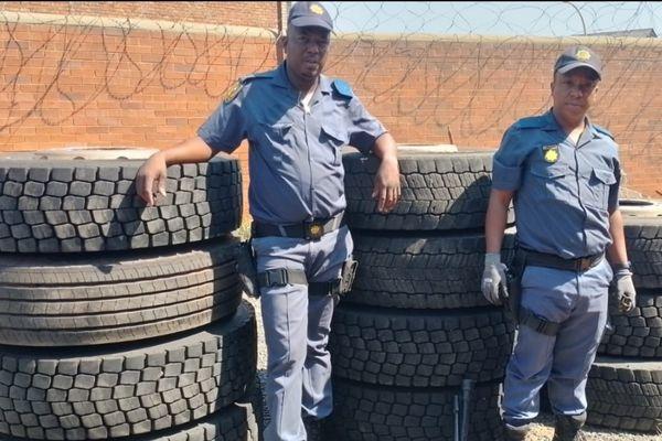Theft of truck tyres, 6 men arrested, Kimberley
