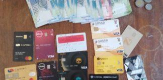 Scammers nabbed with stolen bank cards, cash, Komani. Photo: SAPS