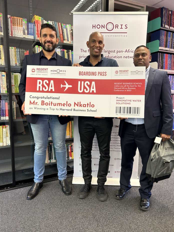 Student wins trip to Harvard Business School’s Africa Business Conference with ground-breaking project