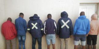 Kidnapping and assault of theft suspects, 7 people arrested, Deben. Photo: SAPS