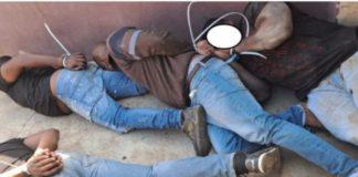 Courier truck hijacked, suspects tracked down in Soweto. Photo: SAPS