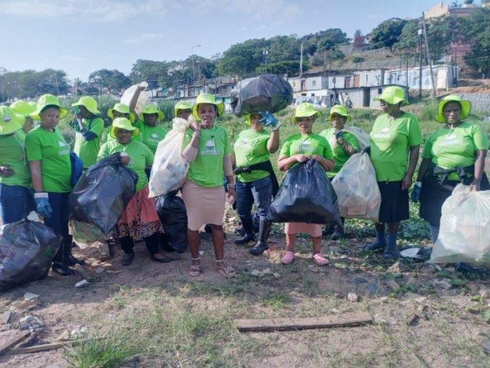 South African NPO partnership creates 895 jobs and prevents 1000 tons of litter from reaching oceans