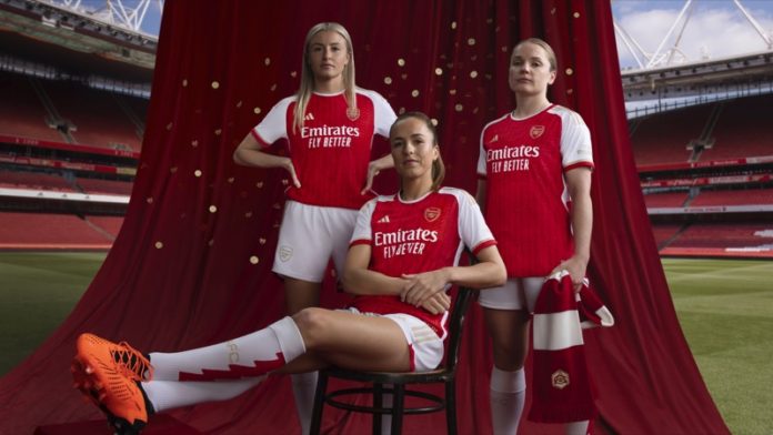 ADIDAS AND ARSENAL UNVEIL 2023/2024 HOME JERSEY, DESIGNED TO CELEBRATE THE 20TH ANNIVERSARY OF ‘INVINCIBLE’ SEASON