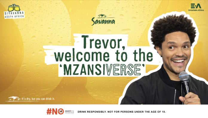 SAVANNA PRESENTS “TREVOR NOAH LIVE IN SOUTH AFRICA” AND SOME LAST-MINUTE TICKETS UP FOR GRABS