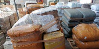 Counterfeit goods worth R400 million seized at Durban harbour. Photo: SAPS