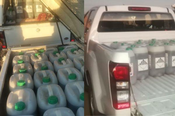 Theft of agriculture herbicide worth R430k, 2 suspects arrested