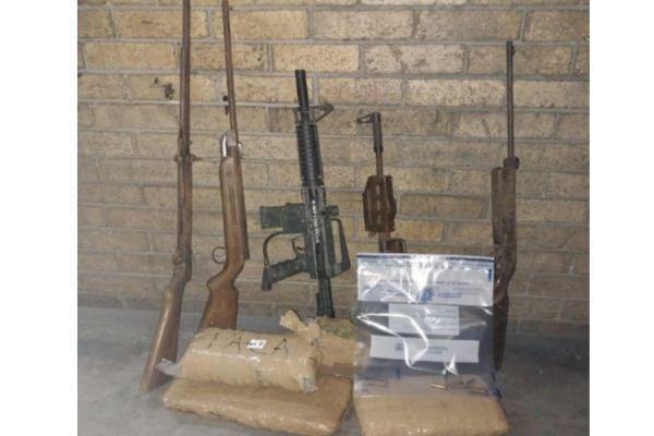 Cape Town police crack down on guns and drugs