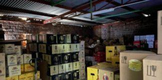 Liquor warehouse raided, accused remanded in custody, Vryburg. Photo: SAPS