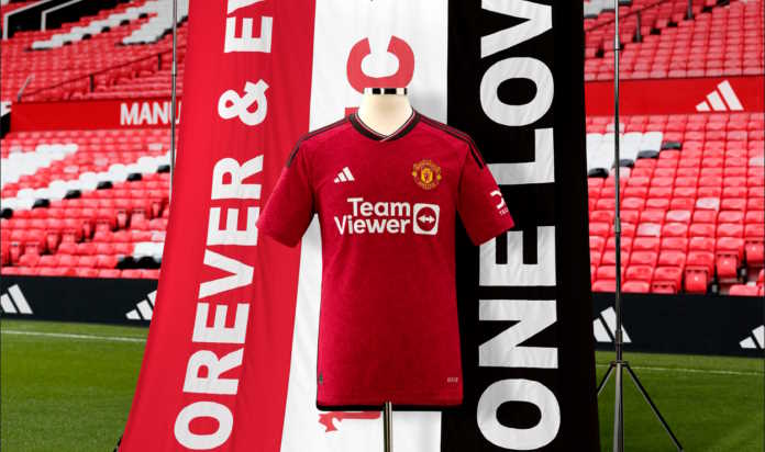 ADIDAS AND MANCHESTER UNITED LAUNCH NEW 2023/24 SEASON HOME KIT
