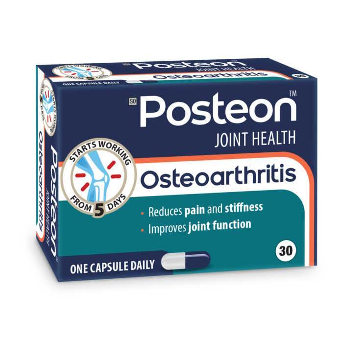 NEW SUPPLEMENT LAUNCHED TO REDUCE SYMPTOMS OF OSTEOARTHRITIS