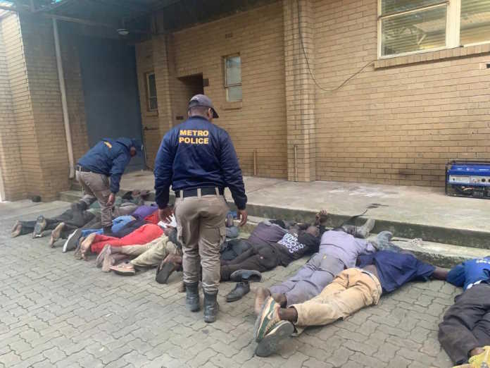 Gauteng illegal mining multi-stakeholder intervention Gauteng illegal mining multi-stakeholder intervention