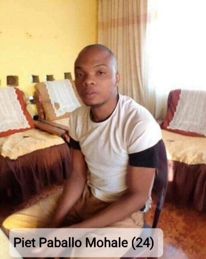 Help reunite Piet Paballo Mohale with his family