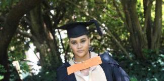 Bontle Khambule graduated at the age of 21 with a BA Industrial and Organisational Psychology