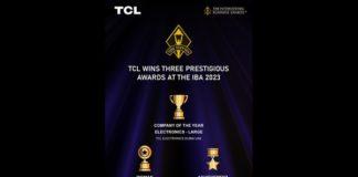 TCL crowned Electronics Company of the Year at 2023 International Business Awards
