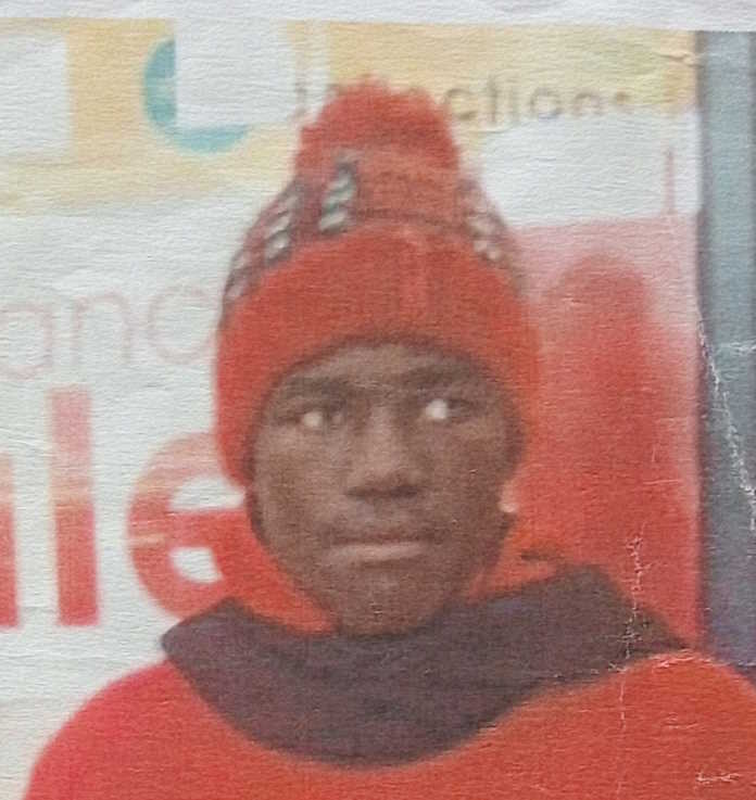 Missing Moses Ilangh sought by Delft Family Violence, Child Protection and Sexual Offences Unit
