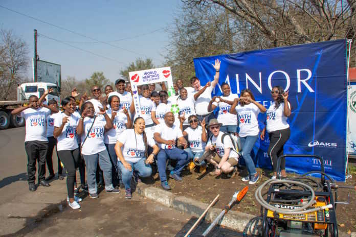 Minor Hotels Zambia unite in Victoria Falls clean-up project to enhance tourism and conservation