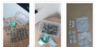 Police detain suspects, found in possession of drugs