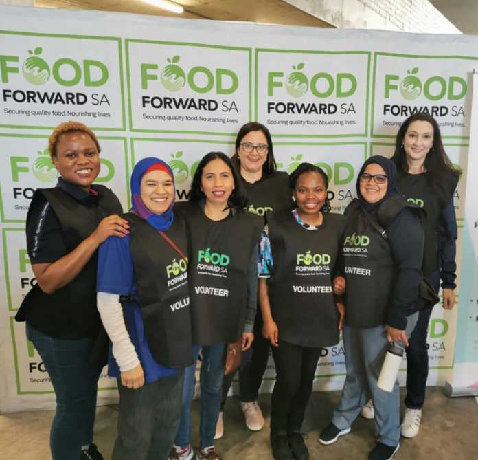 Engen volunteers join hands with FoodForward SA on World Food Day