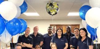 The Motion Tronic team celebrate their 20th year in business
