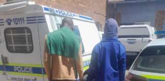 Kroonstad Highway Patrol arrest two suspects for possession of suspected stolen property