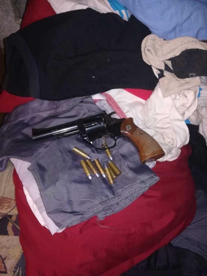 Suspect face charges for possession of unlicensed firearm and ammunition