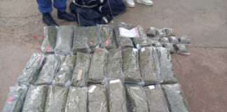 Two suspects arrested at a roadblock with dagga, Griekwastad